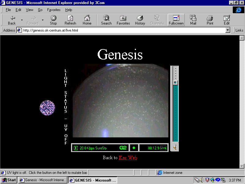 Genesis Web Interface